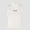 Diesel Top Light And Natural In White