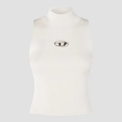 Diesel Top Light And Natural In White
