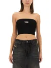 Diesel Clarksvillex Sleeveless Top In Black