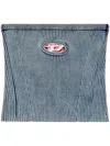 Diesel Blue M-clarksvillex-c Bandeau Top In Blue