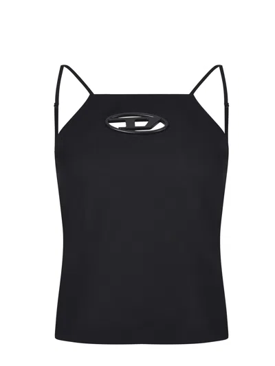 DIESEL DIESEL TOP MADE OF WOOL BLEND.