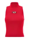 Diesel M-onervax-top Logo Tank Top In Multicolour