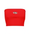 Diesel M-clarksvillex Knit Top In Red