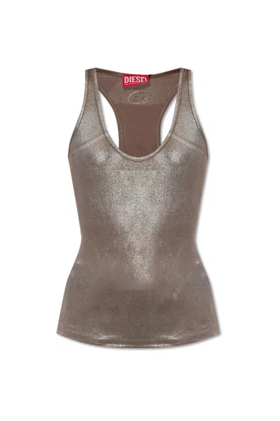 Diesel Top T-ama In Gold