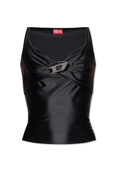 Diesel Top T-amai In Black
