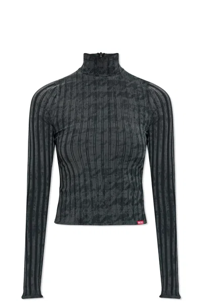 Diesel Top T-clawa-pdp In Gray