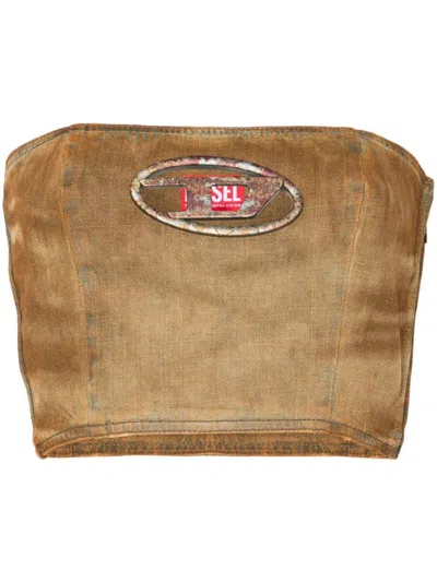 Diesel De-villess-fsf Top In Brown