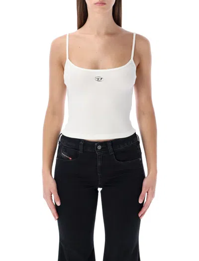 Diesel Feminine Mini Top In White