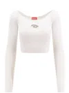 Diesel Top In Viscose Yarn From Responsibly Managed Forests In White
