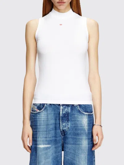 Diesel Mini Fashion Top For Women In White