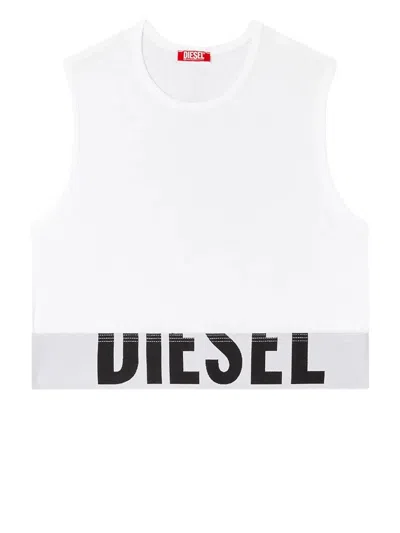 Diesel Top Woman In White
