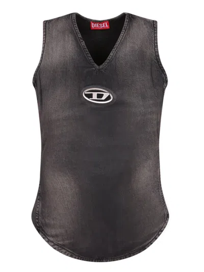 Diesel Tops In Black