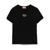 Diesel T-shirt And Polo Shirt In Black