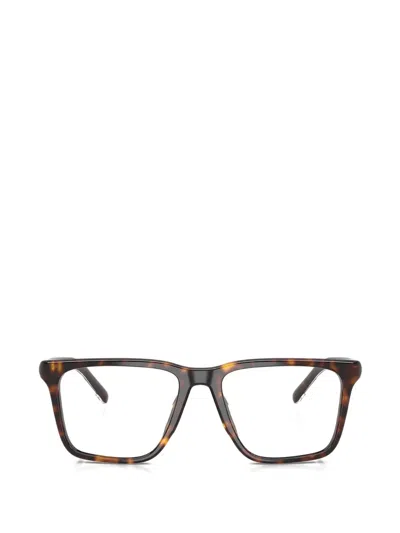 Diesel Tortoiseshell-effect Glasses In Brown