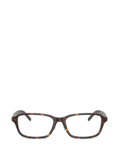 Diesel Tortoiseshell-effect Rectangle-frame Glasses In Brown