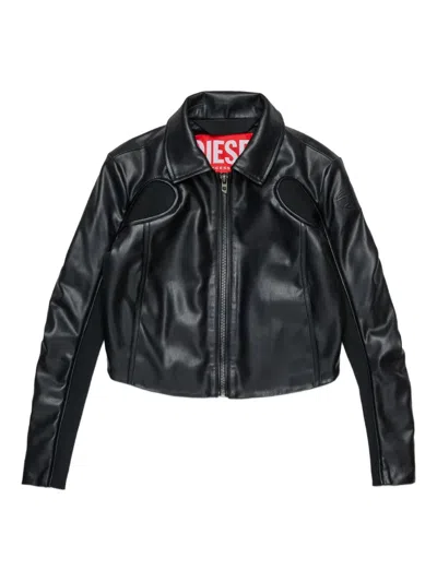 Diesel Kids' Totemp Jacket In Black