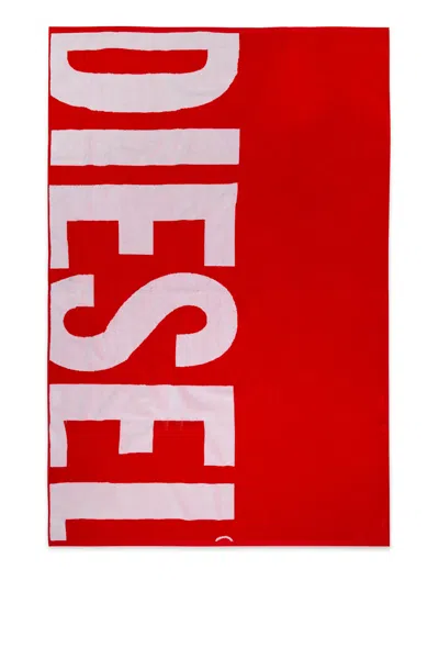 Diesel Towel With Logo In Multi