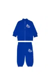 Diesel Tracksuit Set With  Funny Racing Graphics In Blue