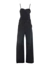 Diesel De-vors Denim Jumpsuit In Azul