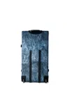 Diesel Transit'r Denim-effect Wheeled Suitcase In Blue