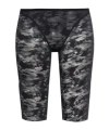 Diesel Camo Lace Shorts With Oval D Plaque In Black