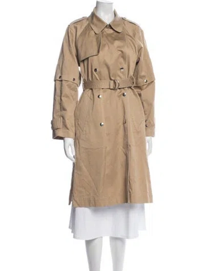 Pre-owned Diesel Trench Coat In Neutral