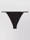 Diesel Triangle Bikini Top Minimal Coverage Straps In Black