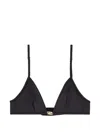 Diesel Triangle Bra In Black