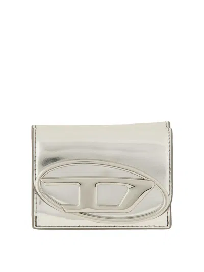 Diesel Carteras Y Monederos - Plata In Silver
