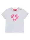 Diesel Trilib T-shirt In White