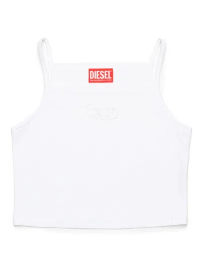 Diesel Kids' Trind Top In White