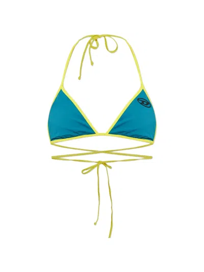 Diesel Trisha-d-pop Bikini In Blue