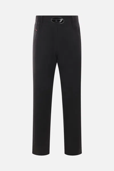 Diesel Trousers In Black