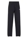 Diesel Straight Trousers With Elastic Waistband And Side Pockets