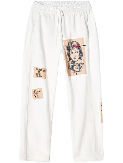 Diesel Straight Trousers Graphic Print