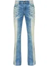 Diesel Blue 1969 D-ebbey 0enar Bootcut Jeans In Denim Blue