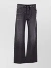 Diesel Trousers Drawstring Waist Pockets In Gray