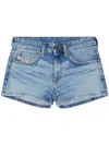 Diesel Blue De-yuba Denim Shorts In Multicolor