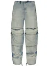 Shop Diesel Trousers In Navy