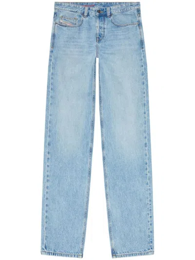Diesel "2001 D-macro 09i29" Straight Jeans In Blue