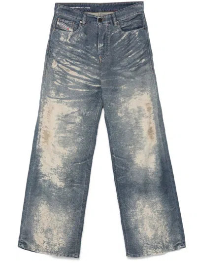 Diesel Trousers In Blue