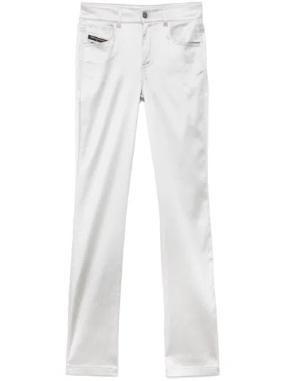 Diesel Trousers In White