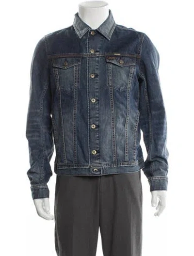 Pre-owned Diesel Trucker Jacket In Blue