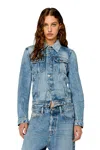 Diesel Trucker Jacket In Denim In Blue
