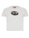 Diesel "tsequinsg" T-shirt In White