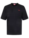 Diesel T-shirt And Polo Shirt In Black