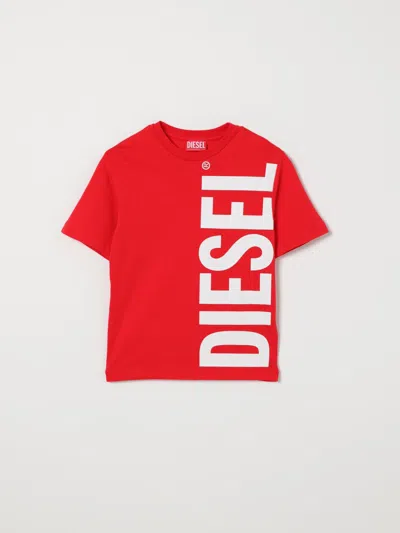 Diesel T-shirt Kids  In Red