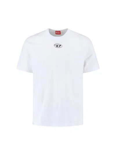 Diesel T-shirt "t-adjust-od" In White