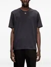 Diesel Mens 9xx T-madjust-tr Branded Cotton-jersey T-shirt In Black