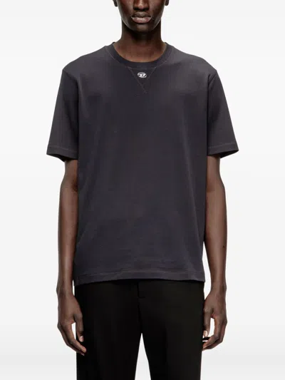 DIESEL DIESEL T-SHIRT T-MADJUST-TR MAN BLACK